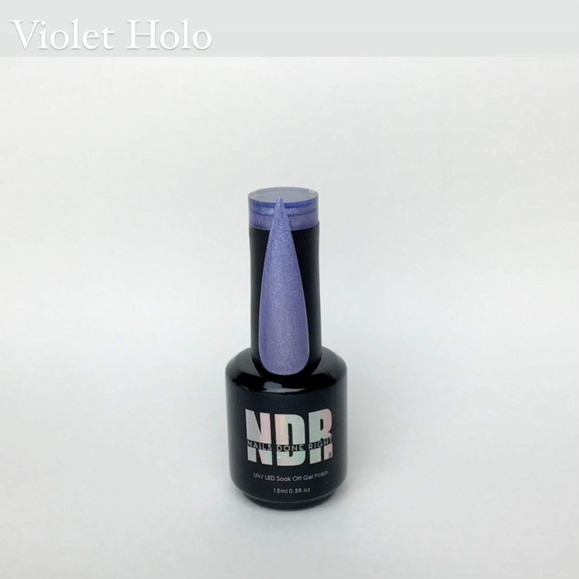 Violet Holo Gel Polish