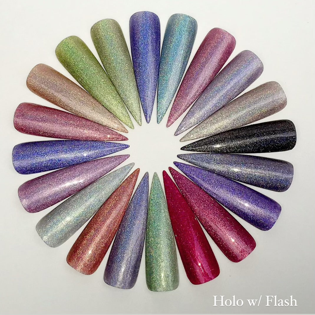 Violet Holo Gel Polish