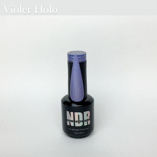 Violet Holo Gel Polish