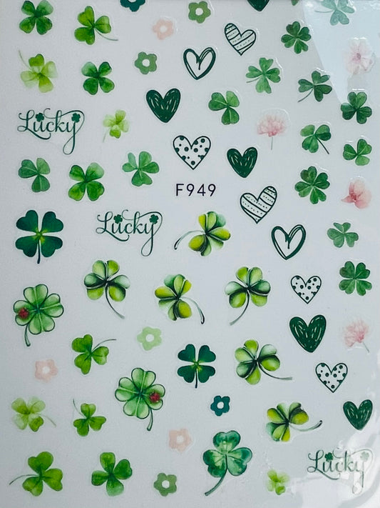 Lucky Clover Stickers